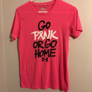 Go Pink or Go Home Athletic Top